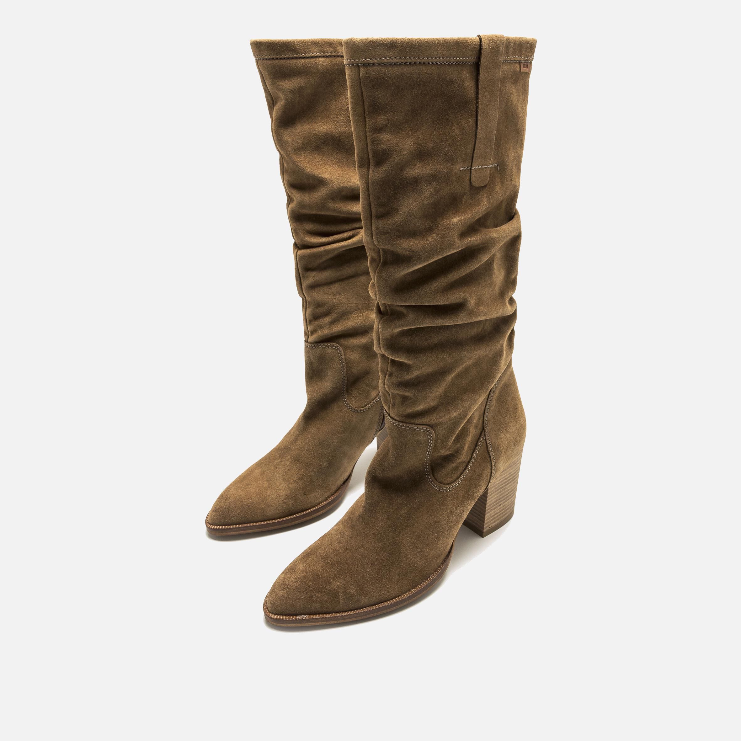 Botas de outlet ante marron mujer